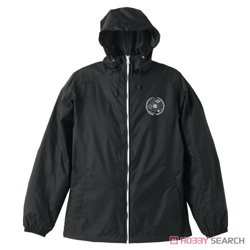 Godzilla: Monster Planet The Earth Defense Force Aratrum Hooded Windbreaker Black x White L (Anime Toy) Item picture2