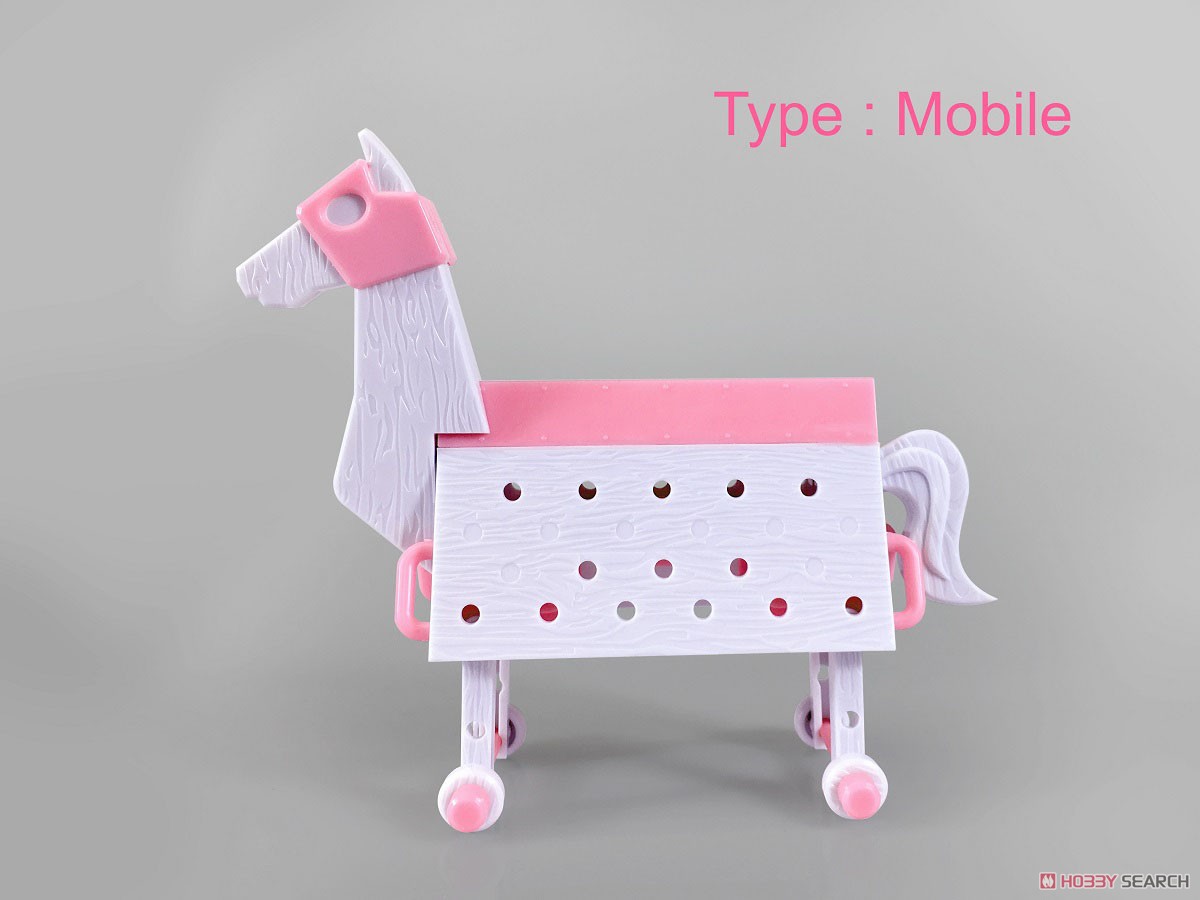 LOVE TOYS Vol.3 三角木馬 Wooden horse pink Ver. (組立キット) 商品画像1