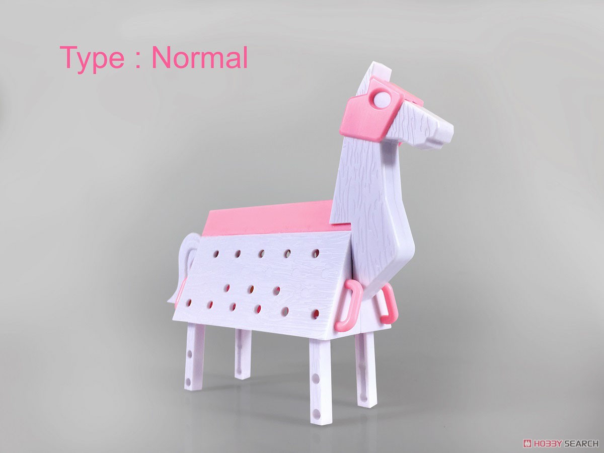 LOVE TOYS Vol.3 三角木馬 Wooden horse pink Ver. (組立キット) 商品画像2