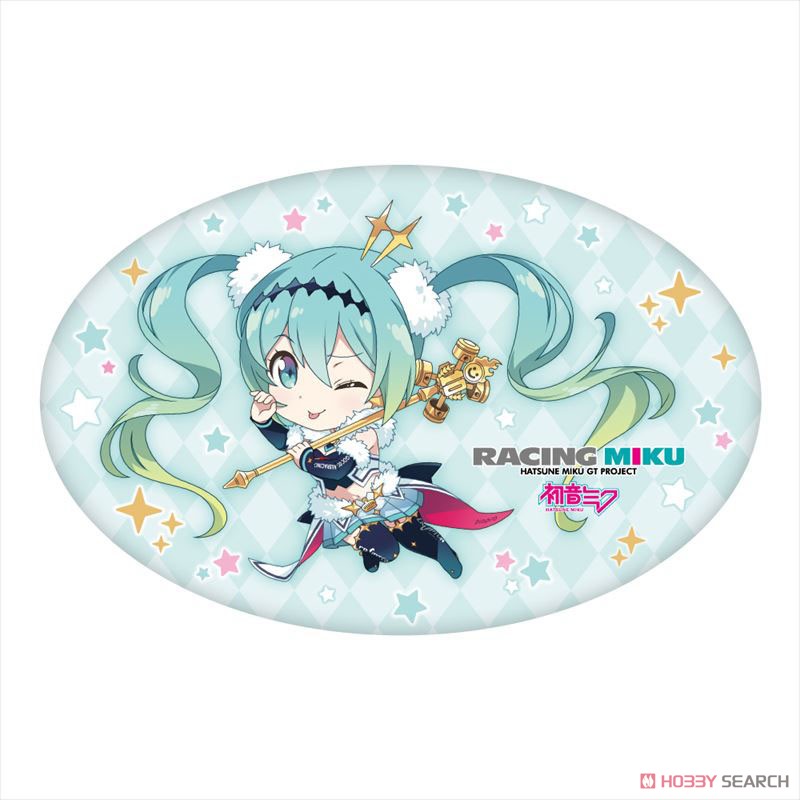 Hatsune Miku Racing Ver. 2018 Die-cut Cushion (Anime Toy) Item picture1