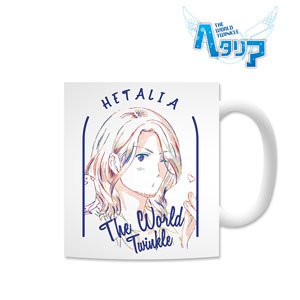 Hetalia The World Twinkle Ani-Art Mug Cup (France) (Anime Toy)