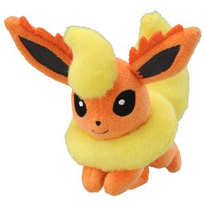 ポケモンぬいぐるみ ちっちゃいかたのりブースター (キャラクタートイ)