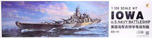 Iowa U.S. Navy Battleship (BB-61) (Plastic model)