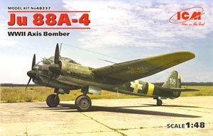 Ju 88A-4 WWII Axis Bomber (Plastic model)