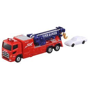 Long Type Tomica No.132 Yokohama City Fire Bureau Super Ranger Mobility Towing Work Vehicle (Tomica)