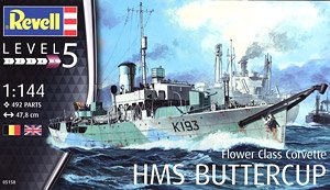 フラワー級 コルベット HMS バターカップ (プラモデル)