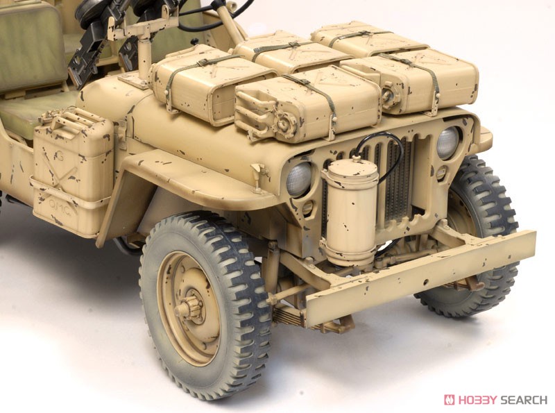 WW.II イギリス陸軍 SAS 4x4 小型軍用車`デザート・レイダー` (プラモデル) 商品画像3