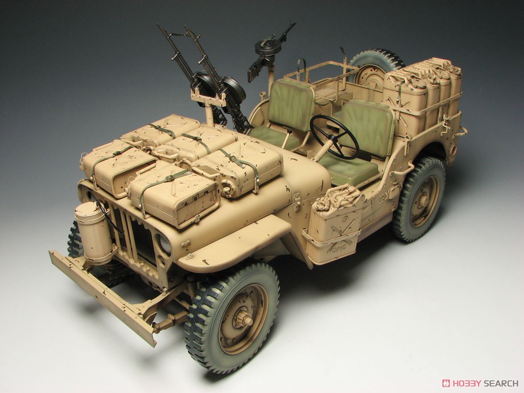 WW.II イギリス陸軍 SAS 4x4 小型軍用車`デザート・レイダー` (プラモデル) 商品画像8