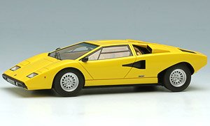 Lamborghini Countach LP400 1974 イエロー (ミニカー)