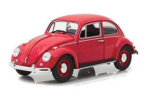 1967 Volkswagen Beetle Right-Hand Drive - Candy Apple Red (ミニカー)
