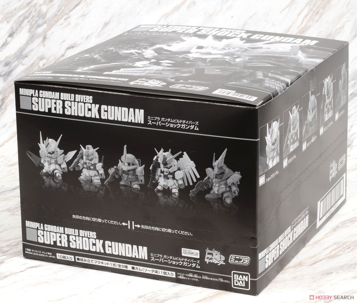 Mini Pla [Gundam Build Divers] Super Shock Gundam (Set of 10) (Shokugan) Package1