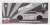 LB Works Nissan GT-R (R35) Matte Grey - RHD (Diecast Car) Package1