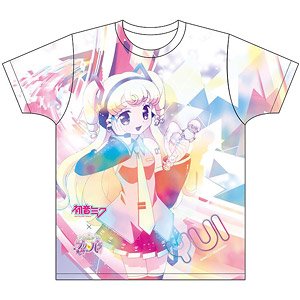 Hatsune Miku x PriPara Full Color T-Shirts Yui (Anime Toy)