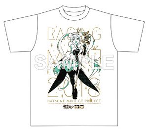 Hatsune Miku Racing Ver. 2018 T-Shirts (1) (Anime Toy)