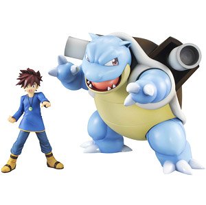 G.E.M. Series Pokemon Shigeru & Blastoise (PVC Figure)