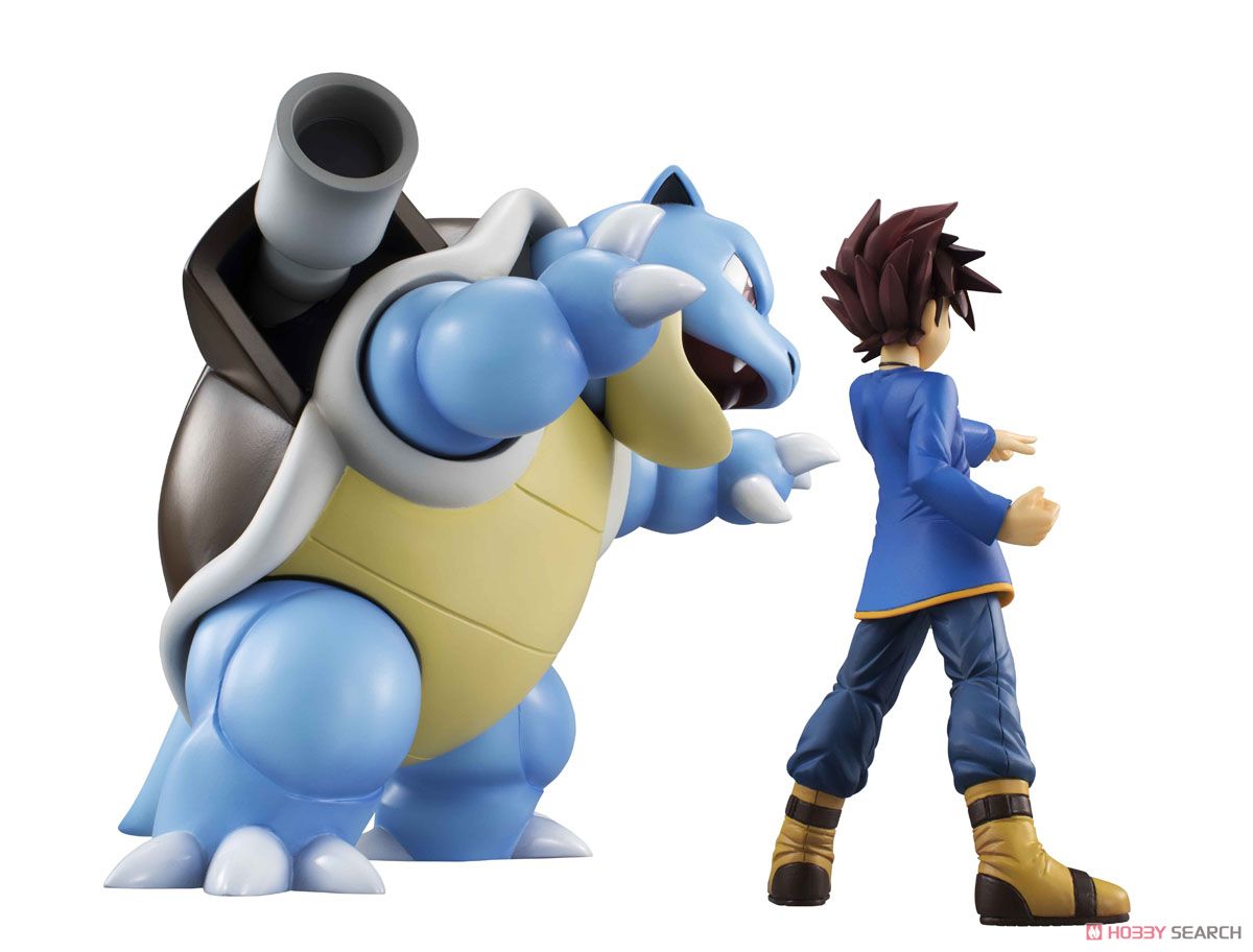 G.E.M. Series Pokemon Shigeru & Blastoise (PVC Figure) Item picture2