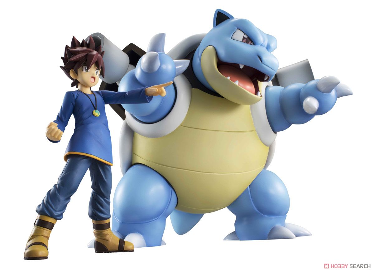 G.E.M. Series Pokemon Shigeru & Blastoise (PVC Figure) Item picture4