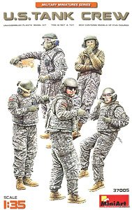 U.S. Tank Crew (Set of 5) (Plastic model)