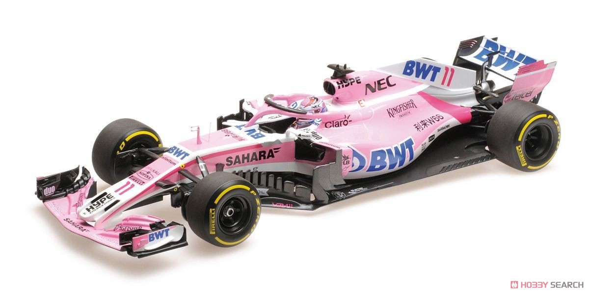 サハラ フォース インディア F1チーム メルセデス VJM11 セルジオ・ペレス 2018 (ミニカー) 商品画像1