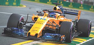 マクラーレン ルノー MCL33 ストフェル・バンドーン 2018 (ミニカー)