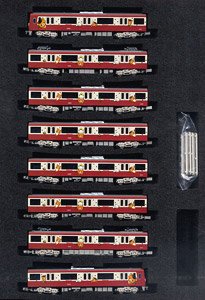 Keikyu Type New 1000 `Rilakkuma no Ichigo Oiwai-go` Eight Car Formation Set (w/Motor) (8-Car Set) (Pre-colored Completed) (Model Train)