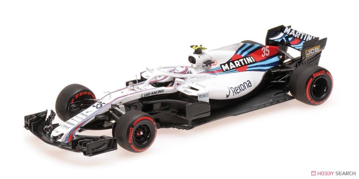 ウィリアムズ マルティニ レーシング メルセデス FW41 セルゲイ・シロトキン 2018 (ミニカー) 商品画像1