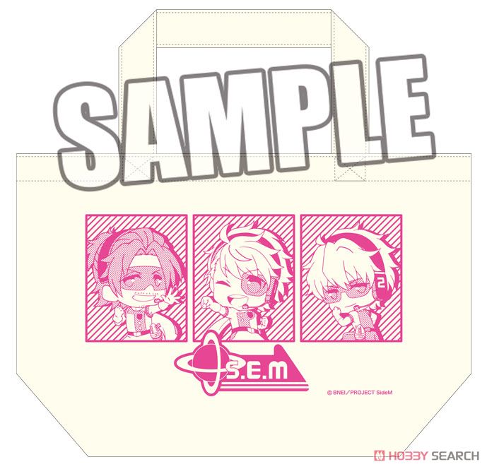 アイドルマスター SideM ミニトートバッグ 「S.E.M」 (キャラクターグッズ) 商品画像1