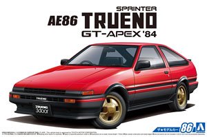 トヨタ AE86 スプリンタートレノ GT-APEX `84 (プラモデル)