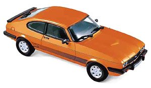 Ford Capri S 1986 Orange (Diecast Car)