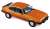 Ford Capri S 1986 Orange (Diecast Car) Item picture1