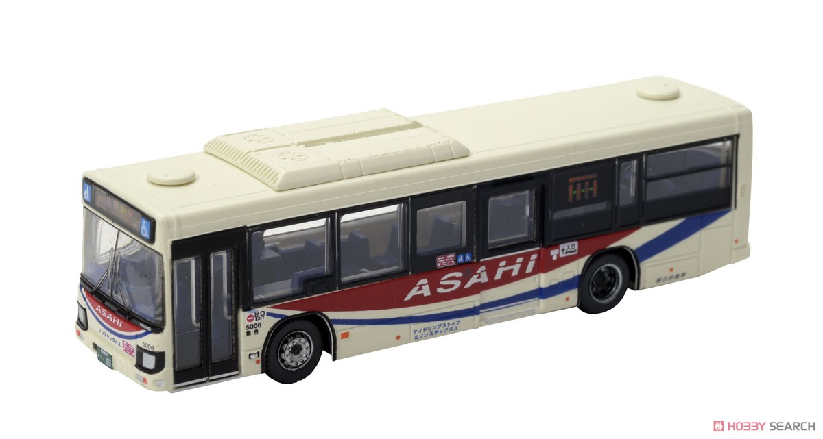 The All Japan Bus Collection [JB061] Asahi Motor (Tokyo, Saitama, Chiba, Gunma, Ibaraki Area) (Model Train) Item picture1