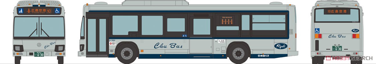 全国バスコレクション [JB062] 中国バス (広島県) (鉄道模型) その他の画像1