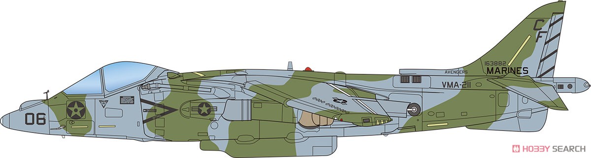 AV8B ハリアーII (2機セット) (プラモデル) その他の画像4