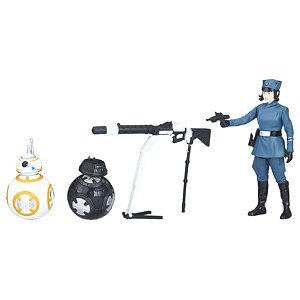 スター・ウォーズ ベーシックフィギュア 3パック BB-8/BB-9E/ローズ(ファースト・オーダーver.) (完成品)