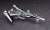 VF-31F ジークフリード メッサー機/ハヤテ搭乗機 w/リル・ドラケン `劇場版マクロスΔ` (プラモデル) 商品画像3