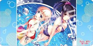 Rubber Play Mat Collection Fantasia Bunko 30th Anniversary [Saekano: How to Raise a Boring Girlfriend] Eriri & Utaha (Card Supplies)