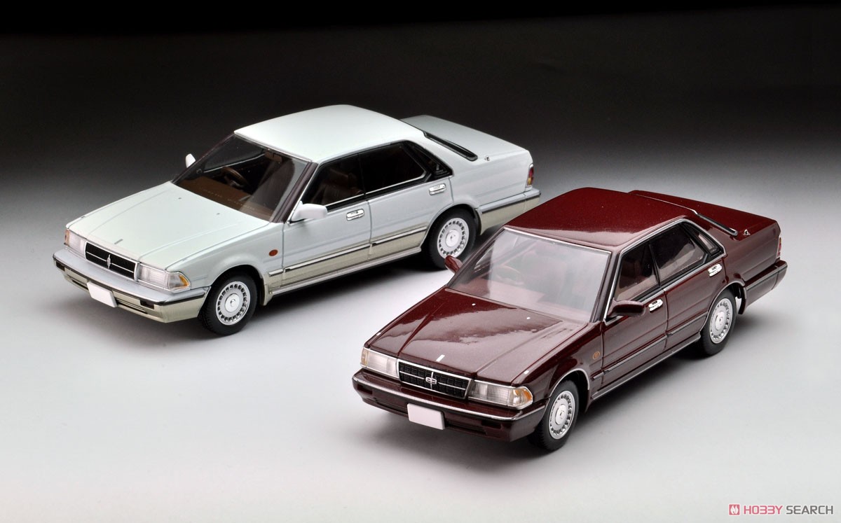 LV-N43-24a Cedric V30 Turbo Brougham VIP (White/Beige) (Diecast Car) Other picture1