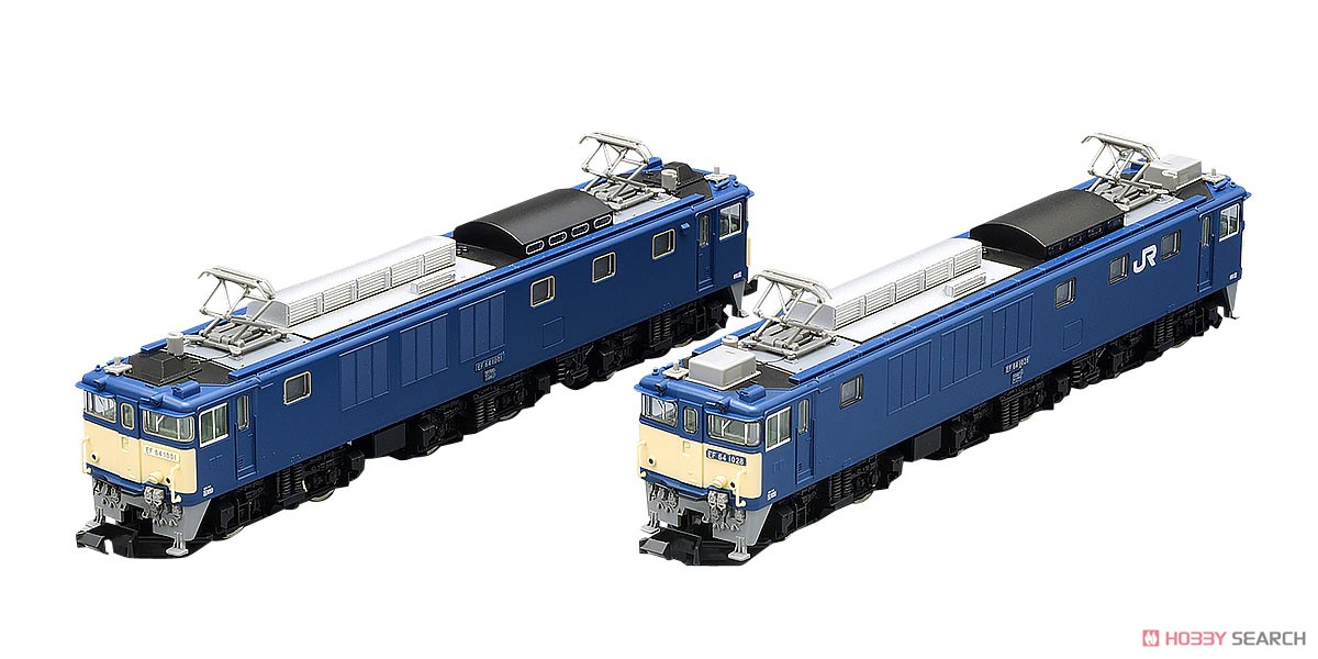 【限定品】 JR EF64-1000形 電気機関車 (1001号機・1028号機・復活国鉄色) セット (2両セット) (鉄道模型) 商品画像1