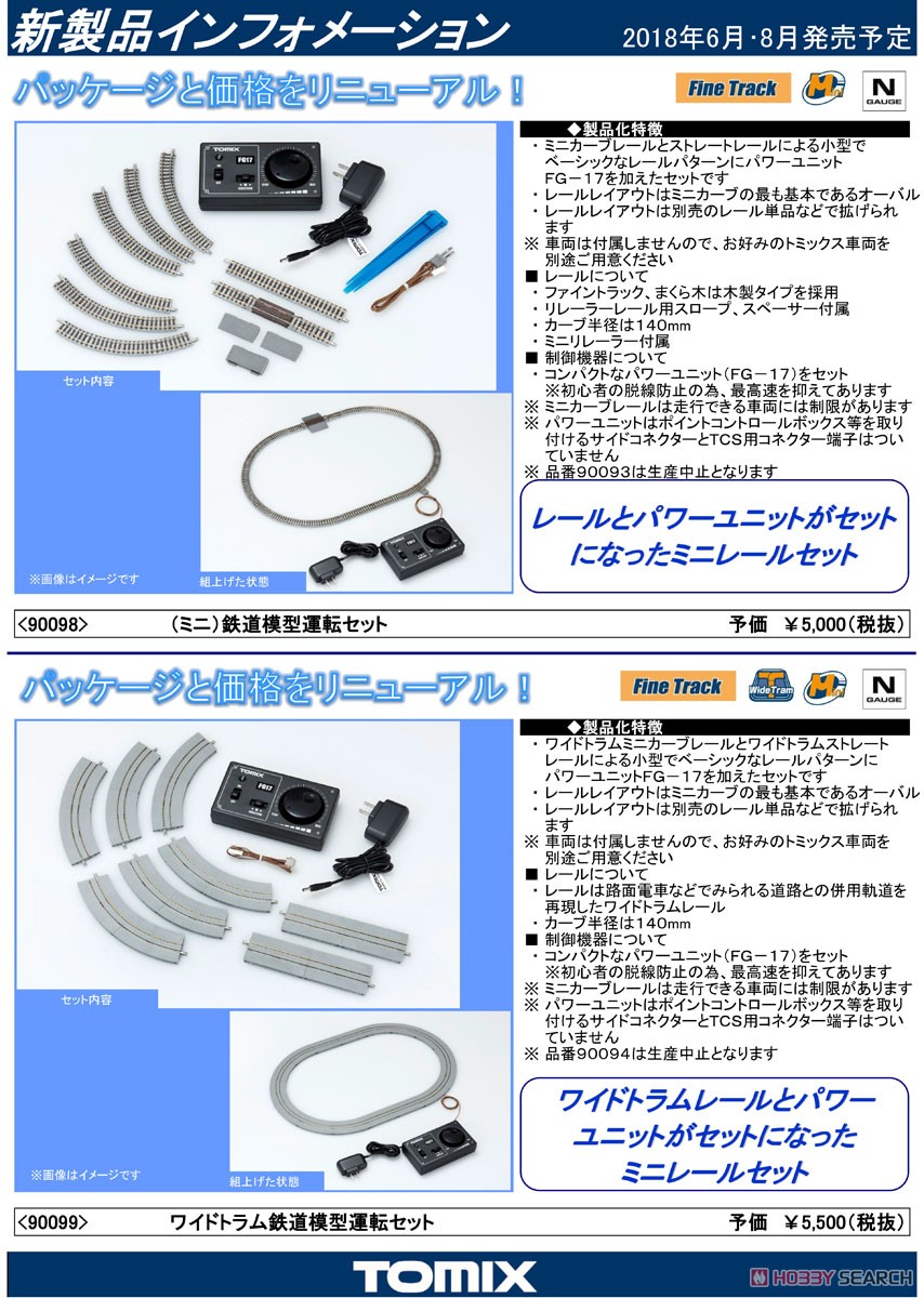 Fine Track ワイドトラム 鉄道模型運転セット (鉄道模型) 解説1