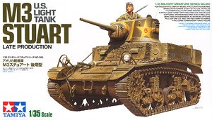US Light Tank M3 Stuart Late Production (Plastic model)
