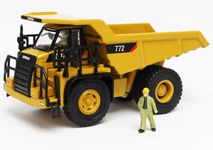 772 Off-Highway Truck w/Common Labor Figure (Diecast Car)