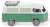 (HO) VW T2 Camper Van Mint Green/White (Model Train) Item picture1