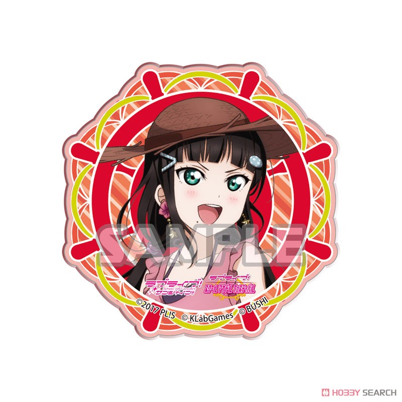 Love Live! Sunshine!! Trading Acrylic Badge Ver.3 (Set of 9) (Anime Toy) Item picture4