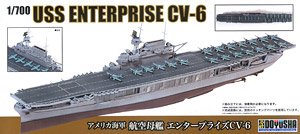 アメリカ海軍 航空母艦 エンタープライズCV-6 (プラモデル)