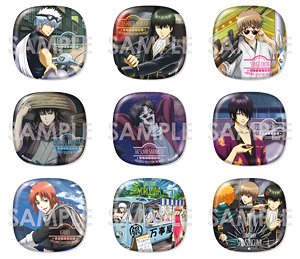Gin Tama Kutsurogi Collection Can Badge Vol.2 (Set of 9) (Anime Toy)
