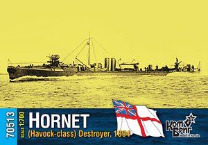 (Havock-class) Destroyer, Hornet 1894 (Plastic model)