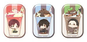 Charappuccino Can Bungo Stray Dogs Vol.2 Can Badge B Set (Anime Toy)