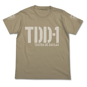 フルメタル・パニック！ Invisible Victory TDD-1ミリタリー Tシャツ SAND KHAKI M (キャラクターグッズ)