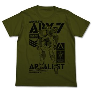 フルメタル・パニック！ Invisible Victory ARX-7アーバレスト Tシャツ MOSS S (キャラクターグッズ)