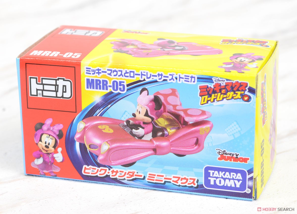 ミッキーマウスとロードレーサーズ トミカ MRR-5 ピンク・サンダー ミニーマウス (トミカ) パッケージ1